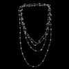 84" Long Diamond and 18K Necklace