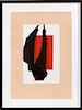 ROBERT MOTHERWELL LITHOGRAPH IN COLOR 1981  #16/150