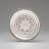 New York Coin Silver Salver, Retailed in Charleston, S.C. 