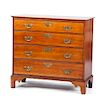 Chippendale Four-Drawer Chest in Cherry 