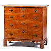 Chippendale Maple Chest of Drawers 