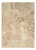 Scenic Figural Tapestry, Samuel Grasset