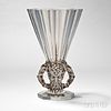 R. Lalique Faun Vase