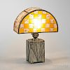 Art Deco Table Lamp with Handel Shade