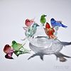 Murano Glass Bird Bowl