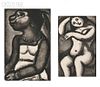 Georges Rouault (French, 1871-1958)      Two Works from Réincarnations du Père Ubu