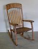 Fine Midcentury Style Hand Made Rocking Chair.