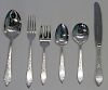 STERLING. Stieff 'Lady Claire' Flatware Service.