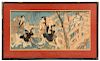 Utagawa Kunisada, "Kabuki Samurai", Woodblock