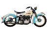 1936 Harley Davidson VLH Flathead Motorcycle