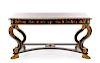 Regency Style Chinoiserie Decorated Library Table