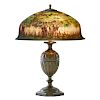 PAIRPOINT Table lamp with forest