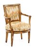 Italian Neoclassical Style Fauteuil, 18th C