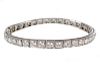 Ladies Platinum & 8.75 Carat Diamond Bracelet