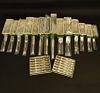 Huge Christofle France "Marly" One Hundred Eighty (180) Piece Set Of Silver Plate Flatware.
