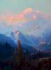 SYDNEY LAURENCE (1865-1940), Evening Mist on Mt. McKinley (1923)