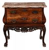 Portuguese Baroque Style Carved and