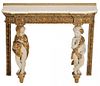 Italian Neoclassical Painted and Gilt