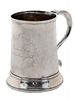 George III English Silver Mug