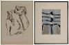 Two Abstract Lithographs
