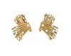 A pair of Tiffany & Co., Schlumberger "Rope" diamond earrings