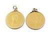 Two (2) Canadian $50 gold coins