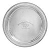 An American Silver Presentation Plate, Gorham Mfg. Co., Providence, RI, 1925, Edgeworth, the plate centered with an engraved ins