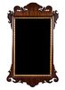 An American George III Style Parcel Gilt Mahogany Mirror 36 x 22 inches.