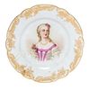* A Sevres Porcelain Cabinet Plate Diameter 9 1/2 inches.