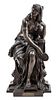 A French Bronze Figure Height 29 inches.