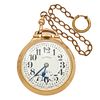 Illinois Gold-Filled 163A Bunn Special Pocket Watch