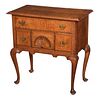 Queen Anne Style Carved Tiger Maple Dressing Table