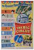 Group of Five Vintage Circus Movie Posters.