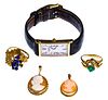 18k Gold and 14k Gold Jewelry Assortment