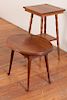Wood Occasional Tables, Two (2)