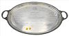Large Gorham Sterling Silver Oval Serving Tray