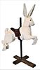 Art Ritchie Carved Wood Carousel Rabbit