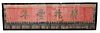 Large Chinese Silk Embroidered Banner