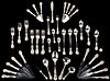 80 pcs Reed and Barton Francis I Flatware, Service for 10