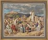 Fortunino Matania O/C Religious Painting, Sermon on the Mount