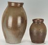 2 Middle TN Stoneware Pottery Items, incl. Honey Jar