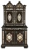 Italian Renaissance Style Inlaid Ebony Cabinet, poss. Jackson & Graham 