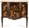 French Louis XV Style Chinoiserie Lacquered Commode