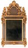 Baroque Transitional Style Giltwood Mirror