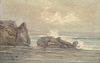 Attr. Violet Parkhurst O/C Coastal Landscape Painting