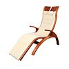 Thomas Moser White Leather Chaise