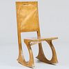 Carlo Bugatti Parchment Rocking Chair