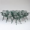 Suite of Russell Woodard Coated Wire 'Sculptura' Outdoor Seat Furniture
