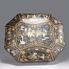 Chinese Gilt Lacquer Covered Wood Box