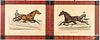 Two Currier & Ives horse and sulky lithographs